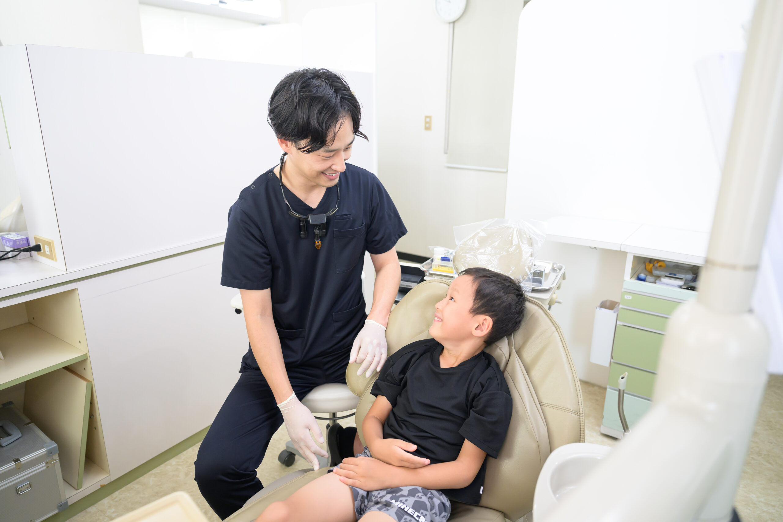お子さまのお口をぶつけた時は早めの相談を
